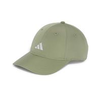 adidas Unisex - Adulto Running Essential Climacool 6 Panel Baseball Hat, Tent Green/Reflective Silver, M-L