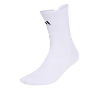 adidas Unisex - Adulto Running Message Crew Sock Socks, white/black, XS