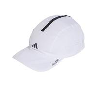adidas Unisex - Adulto Runningxadizero Lightweight Climacool Hat, White/Black, M-L