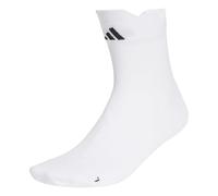adidas Unisex - Adulto RUNxADIZERO Sock 1PP, White/White/Black, 6.5-8