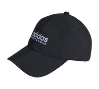 adidas Unisex - Adulto Seersucker Dad cap, Black/White, XS