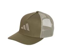 adidas Unisex - Adulto Snapback Trucker cap, Olive Strata/Silver Pebble, S-M