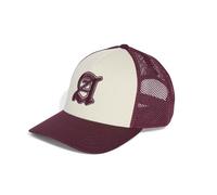 adidas Unisex - Adulto Stadium Graphic Trucker cap, Ivory/Maroon, S-M