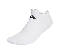 adidas Unisex - Adulto Tennis Low-Cut Cushioned Socks 1 Pair, White/Black, 4.5-6 (Confezione da 2)
