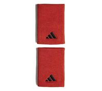 adidas Unisex - Adulto Tennis Wristband Large, Preloved Red/Preloved Red/Black, M