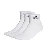 Calzini corti unisex adidas Thin and Light Ankle Socks 3 Pairs HT3468 Bianco 40-42