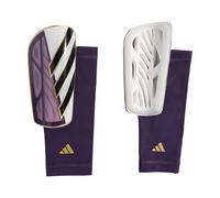 adidas Unisex - Adulto Tiro Shinguard League, Aurora Plum/White/Gold Met./Black, XL