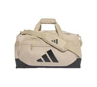 adidas Unisex - Adulto Training Defender Duffle Bag Small Duffel_Bag, Khaki Three/black, One Size