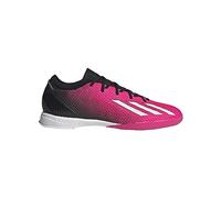 adidas Unisex - Adulto X Speedportal.3 Indoor Boots, Shock Pink / Zero Metalic / Core Black, 44 2/3 EU