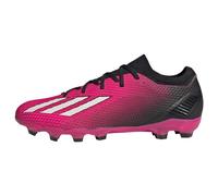 adidas Unisex - Adulto X Speedportal.3 Multi-Ground Boots, Shock Pink/Zero Metalic/Core Black, 39 1/3 EU