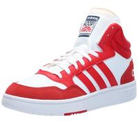 adidas Unisex Baby Hoops Mid 2.0 I Scarpe da ginnastica, Bianco Meglio Scarlatto Meglio Scar, 45 1/3 EU
