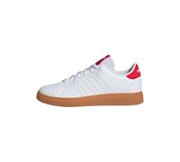 adidas Unisex - Bambini Advantage Base 2.0 Shoes Junior, Ftwr White/Pure ruby/GUM10, 36 2/3 EU