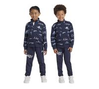 adidas Unisex - Bambini Brand Love Little Kids Tracksuit, legend ink/clear sky/tent green, 6-7 Years