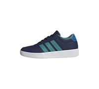 adidas Unisex - Bambini BREAKNET 3.0 Shoes Junior, Dark Blue/Pure Teal/Bright Royal, 36 2/3 EU