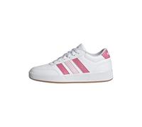 adidas BREAKNET 3.0 Shoes Junior, Scarpe Unisex-Bambini, Ftwr White/Pink Fusion/Clear Pink, 35 1/2 EU