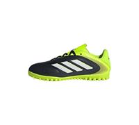 adidas Copa Pure III Club TF J, Scarpe da Calcio, Core Black/Cloud White/Lucid Lemon, 33 EU