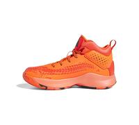 Adidas Unisex - Bambini Cross Em Up 5 Shoes Wide, Solar Red/Core Black/Bright Red, 38 EU