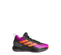 Adidas Unisex - Bambini Cross 'Em Up Select Mid Trainers Kids, Core Black/Purple Burst/Impact Orange, 38 2/3 EU