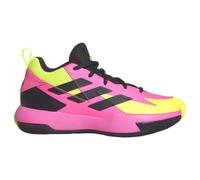 Adidas Unisex - Bambini Cross 'Em Up Select Mid Trainers Kids, Lucid Pink/Aurora Black/Lucid Lemon, 36 EU
