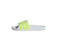 adidas Unisex - Bambini e ragazzi Adilette Aqua Slides Kids, ftwr white/solar slime/ftwr white, 29 EU