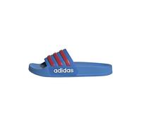 adidas Unisex - Bambini e ragazzi ADILETTE SHOWER SLIDES, Lucid Ray Blue/semi lucid red/off white, 36 EU