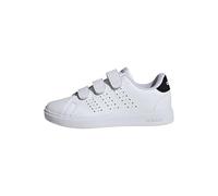 adidas Advantage Base 2.0 Shoes Children, Scarpe da Tennis, Cloud White/Cloud White/Core Black, 30 EU