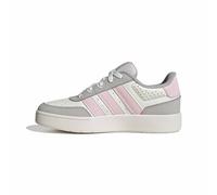 adidas Unisex - Bambini e Ragazzi Breakbase Junior Shoes, Core White/Clear Pink/Grey Two, 35 1/2 EU