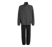 adidas Unisex - Bambini e ragazzi Color Block Woven Track Suit, grey six/black/white, 9-10 Years