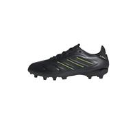 adidas Unisex - Bambini e Ragazzi Copa Pure III League Firm Ground/Multi Ground Football Boots Kids, Core Black/DGH Solid Grey/Lucid Lemon, 36 2/3 EU