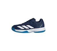 adidas Unisex - Bambini e Ragazzi Courtflash Kids Tennis Shoes, Dark Blue/Ftwr White/Bright Blue, 32 EU