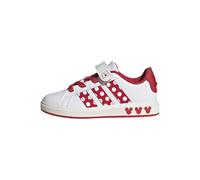 adidas Unisex - Bambini e Ragazzi Disney Minnie Mouse Grand Court Kids Shoes, Ftwr White/Pure Ruby/off White, 32 EU