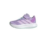 adidas Unisex - Bambini e Ragazzi Duramo SL2 Hook And Loop Shoes Kids, Powder Plum/Ice Lavender/Flash Aqua, 35 EU