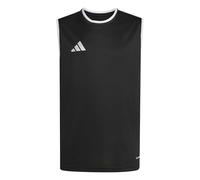 adidas Unisex - Bambini e Ragazzi Entrada26 Sleeveless Jersey Kids Shirt, Black/White, 13-14 Years