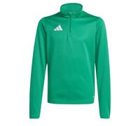 adidas Unisex - Bambini e Ragazzi Entrada26 Training Top Kids Sweatshirt, Team Green/White, 3-4 Years