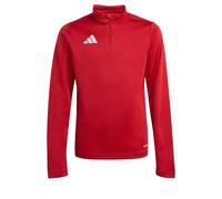 Adidas Entrada 26 Training Half Zip Sweatshirt Rosso 9-10 Years Bambino,Bambina
