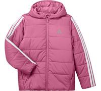 adidas Unisex - Bambini ESSENTIALS 3 STRIPES PADDED JACKET, Pink Fusion/White, 9-10 Years