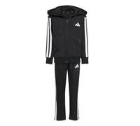 adidas Mixte enfant ESSENTIALS 3 STRIPES TRACKSUIT, black, 5-6 Years
