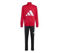 adidas Unisex - Bambini e ragazzi Essentials Big Logo Climacool Track_Suit, pure ruby/white, 15-16 Years