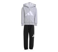 adidas Unisex - Bambini e ragazzi Essentials Big Logo Track Suit, medium grey heather/white, 4-5 Years