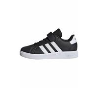 adidas Unisex - Bambini e Ragazzi Grand Court 2.0 Shoes Children, Core Black/Cloud White/Core Black, 28 EU