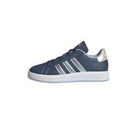 adidas Unisex - Bambini e Ragazzi Grand Court Lifestyle Lace Tennis Shoes, Preloved Ink Cloud White Clear Sky, 33.5 EU