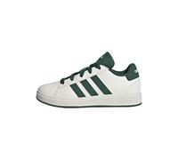 adidas Unisex - Bambini e Ragazzi Grand Court Lifestyle Tennis Lace-up Shoes, Bianco Sporco Collegiate Verde Nucleo Nero, 31 EU