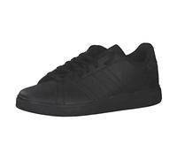 adidas Unisex - Bambini e ragazzi Grand Court Lifestyle Tennis Lace-Up Shoes, Carbon Black Carbon Black Grey Six, 36 EU
