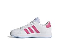 adidas Unisex - Bambini e Ragazzi Grand Court Lifestyle Tennis Lace-Up Shoes, Ftwr White Pulse Magenta Glow Blue, 36 2/3 EU