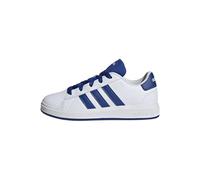 adidas Unisex - Bambini e Ragazzi Grand Court Lifestyle Tennis Lace-up Shoes, Ftwr White Team Royal Blue Core Nero, 34 EU