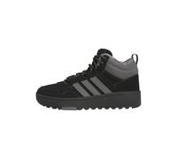 adidas Unisex - Bambini e Ragazzi Hoops 4.0 Mid J Shoes, Core Black/Grey Four/Core Black, 37 1/3 EU