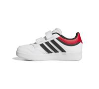 adidas Unisex - Bambini e Ragazzi Hoops 4.0 Shoes, Ftwr Nucleo Bianco Nero Meglio Scarlatto, 28 EU