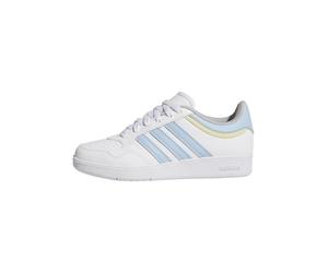 adidas Unisex - Bambini e Ragazzi Hoops 4.0 Shoes, Ftwr White Clear Sky Powder Yellow, 35.5 EU