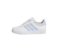 adidas Unisex - Bambini e Ragazzi Hoops 4.0 Shoes, Ftwr White Clear Sky Powder Yellow, 36 2/3 EU