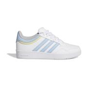 adidas Unisex - Bambini e Ragazzi Hoops 4.0 Shoes, Ftwr White Clear Sky Powder Yellow, 38 2/3 EU
